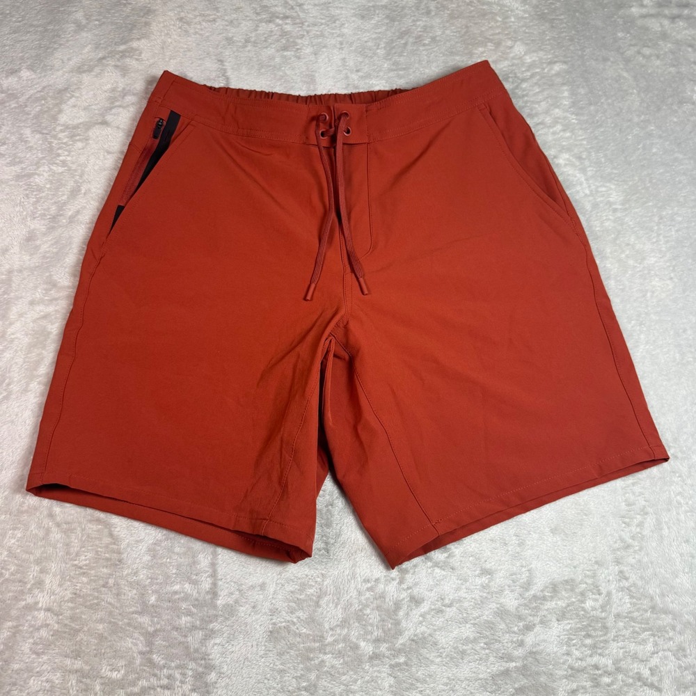 NWOT Ten Thousand Mens The Foundation Unlined Short 9" M  Rust Orange Athletic